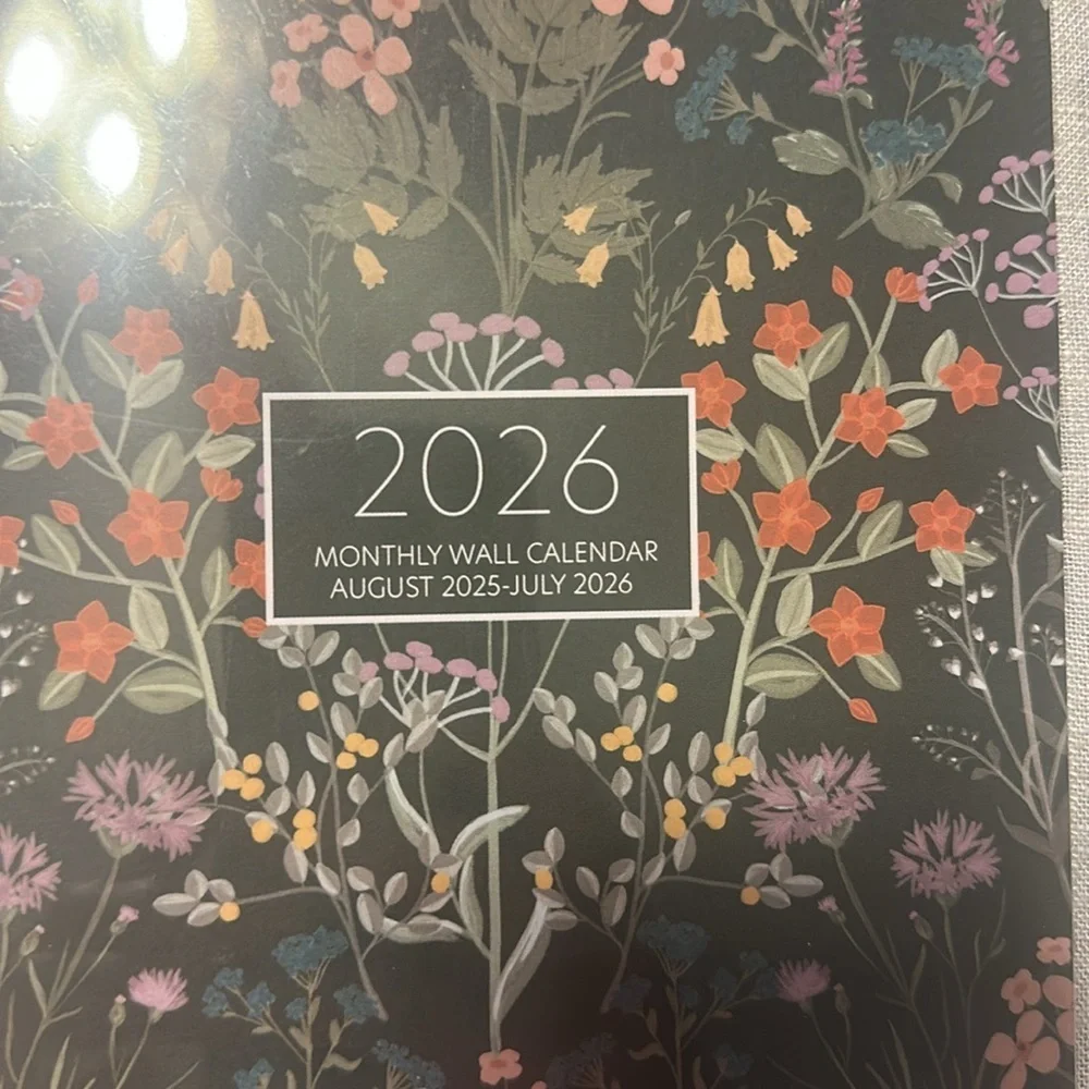 Lady Jayne August 2025-July 2026 mini calendar